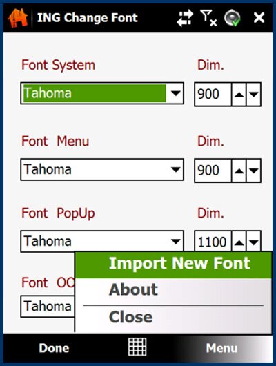ChangeFont ChangeFont