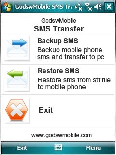 GodswMobile SMS Transfer Screenshot