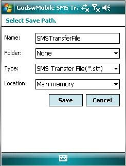 backup sms windows mobile