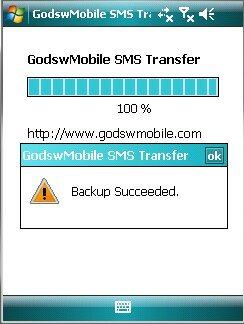 backup sms windows mobile