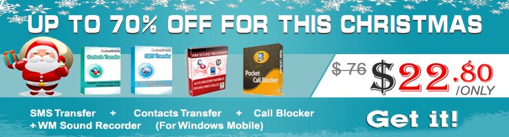 Christmas Special Offer of GodswMobile Products