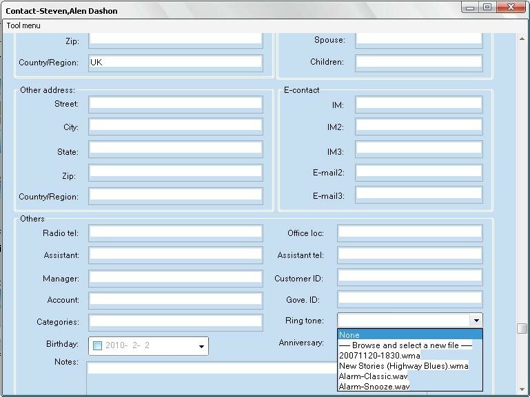 export contacts, export windows mobile contacts